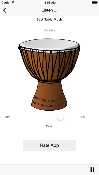 Screenshot #3 pour Dance Tabla : Free Belly Dancer Music and Real Percussion Drumming App