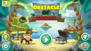 Obstacle Of Monkey screenshot #1 for iPhone
