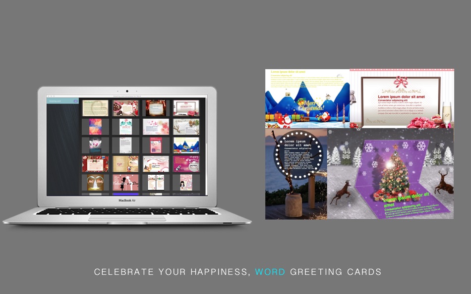 #3. Greeting card for Word (macOS) 由: 磊 范