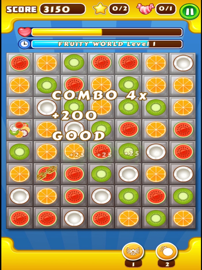 Fruity Word Mission Match 3