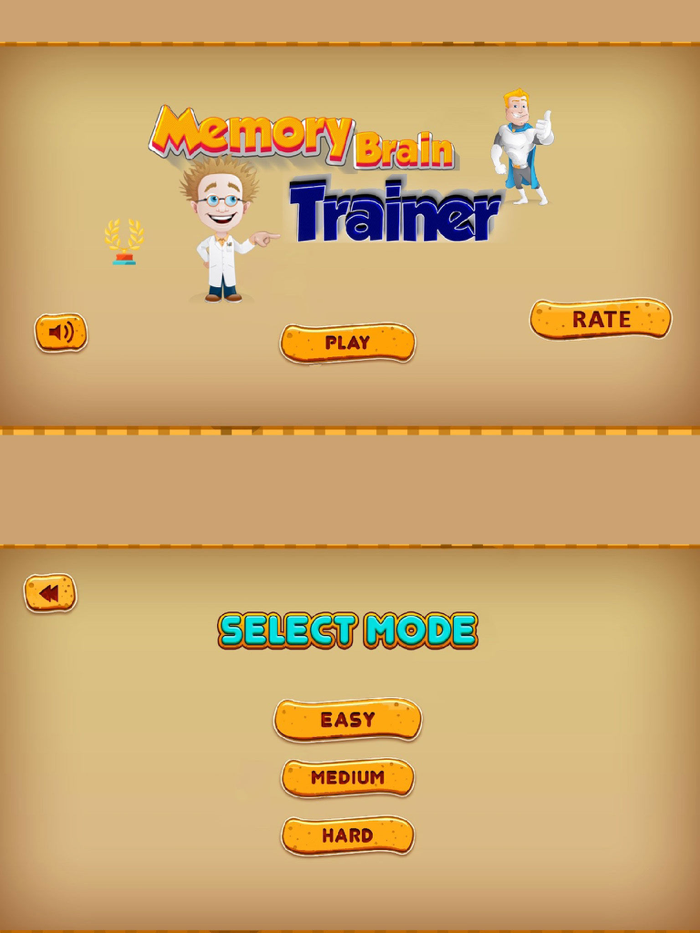 Memory Brain Trainer   Memory games Memory boost