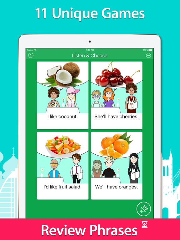 5000 Phrases - Learn English Language for Free iPad screenshot 4 - Education app