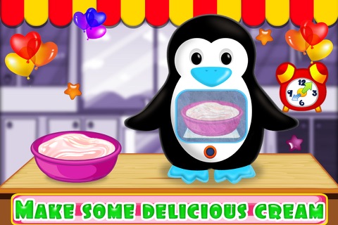 Ice Cream Cookie Maker – Bake carnival food in this bakery cooking game for kids screenshot 3