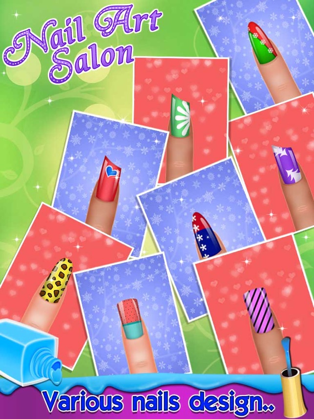 ‎Girls Nail Art Salon Games for girls * Spiele — Bezeichnung
