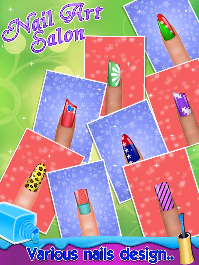 Girls Nail Art Salon - Games for girls screenshot 7