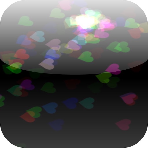 Flying Heart Emitter iOS App