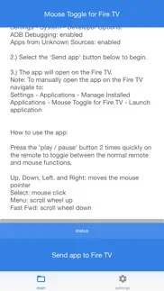 mouse toggle for fire tv iphone screenshot 2