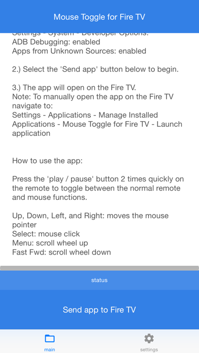 Mouse Toggle for Fire TV screenshot1