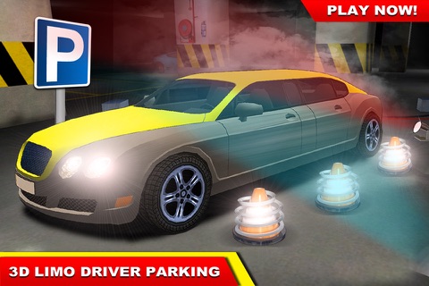 3D Limo Driver Parking Simulator Free Game screenshot 4