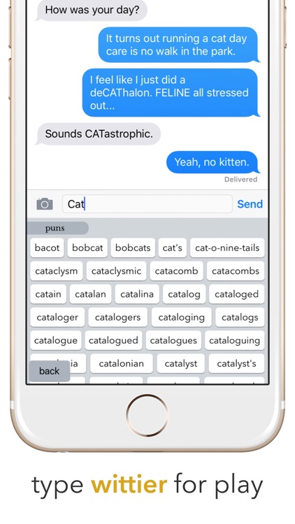 Hemingboard: Synonyms, Rhymes, Puns in Your Keyboard