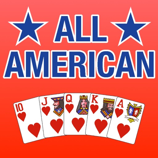 All American - Video Poker Game Icon