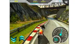 Bike Mountain Highway Rally Free screenshot #2 for iPhone