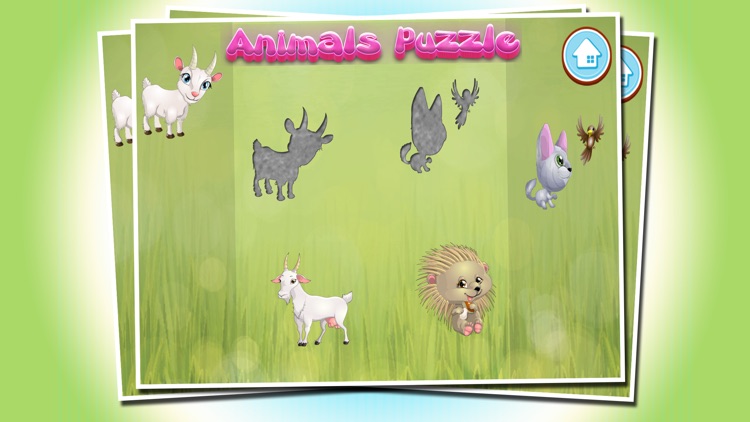Animals Puzzle For Kids - Animal shapes and forms children app for kindergarten kids and toddlers lite
