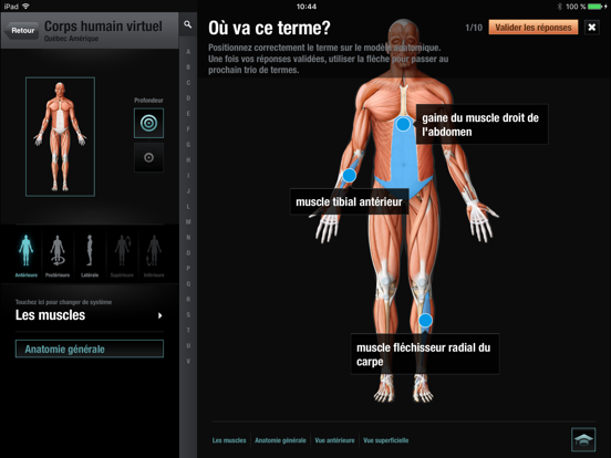 Screenshot #4 pour Corps humain virtuel