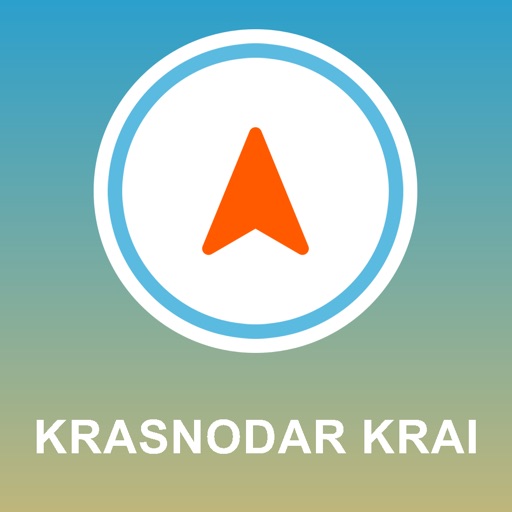 Krasnodar Krai, Russia GPS - Offline Car Navigation icon