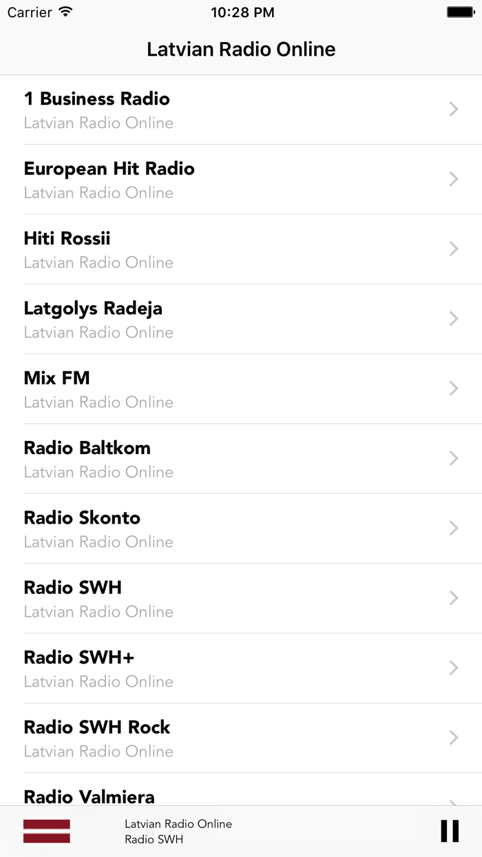 Latvian Radio Online