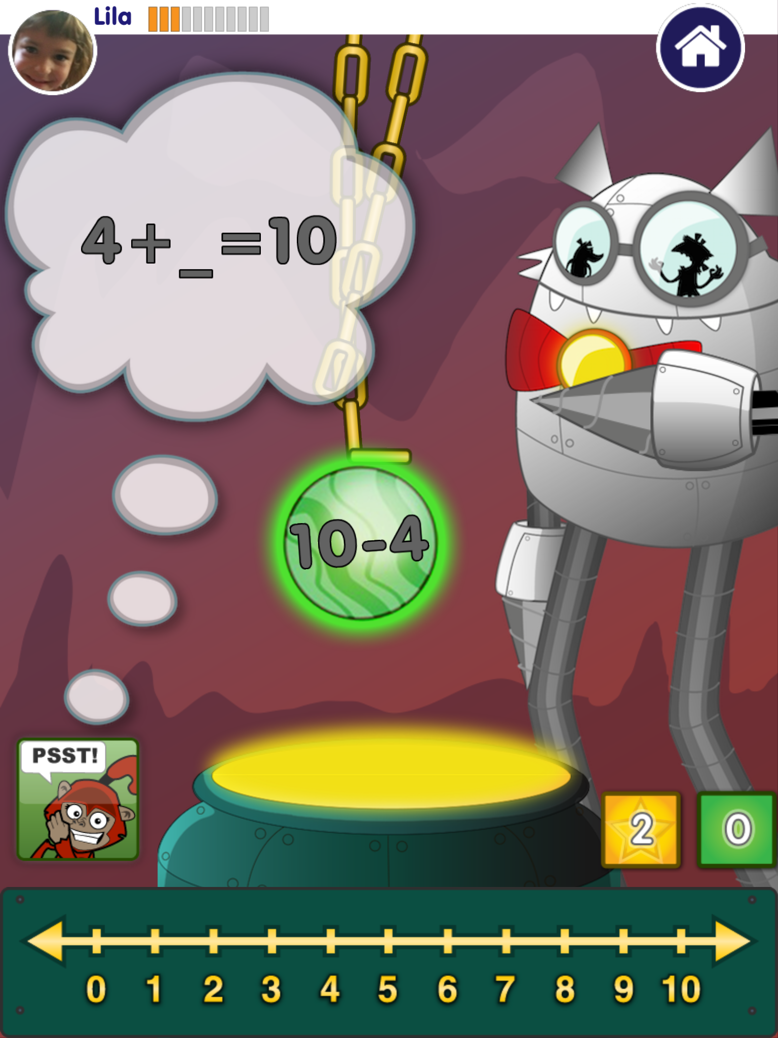 Teachley: Subtractimals EDU screenshot 4