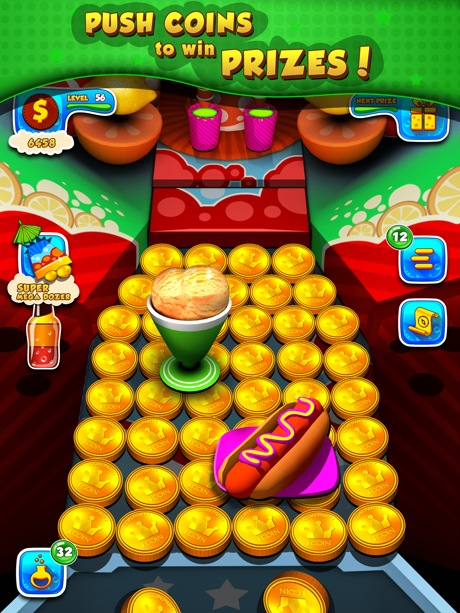 Soda Coin Party: Free Casino Pusher