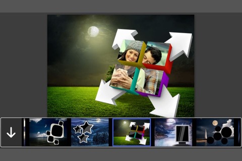 3D Moonlight Photo Frame - Amazing Picture Frames & Photo Editorのおすすめ画像3