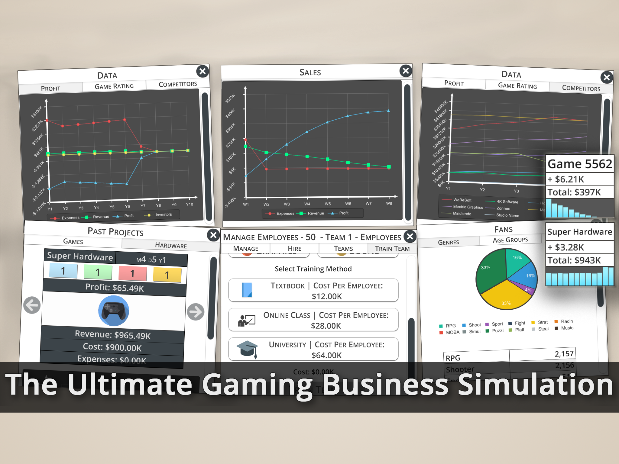 Game Studio Tycoon 3 Free screenshot 7