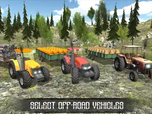 Captura de Pantalla 3 Offroad Farming Tractor Cargo iphone