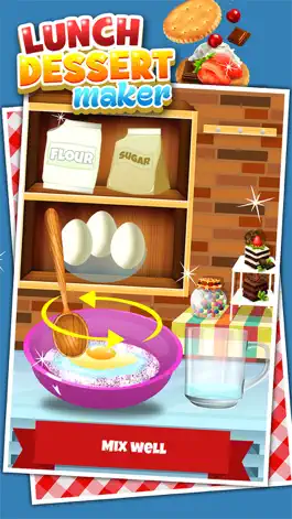 Game screenshot Lunch Dessert Food Maker Games for Kids Free apk