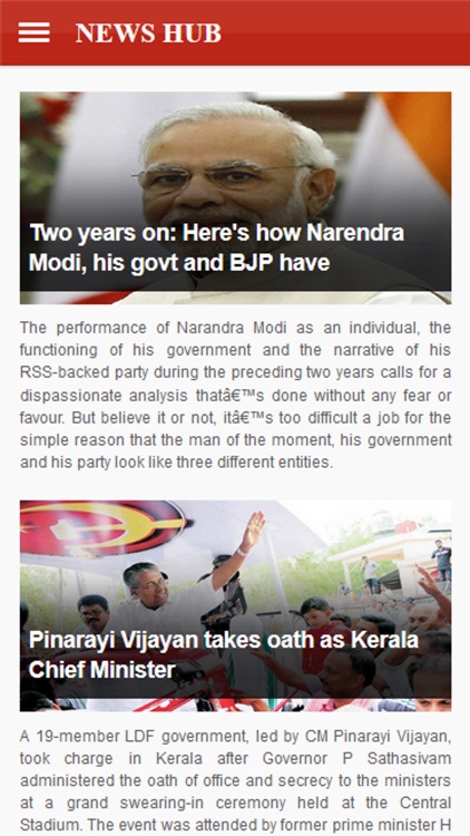 News Hub Breaking News