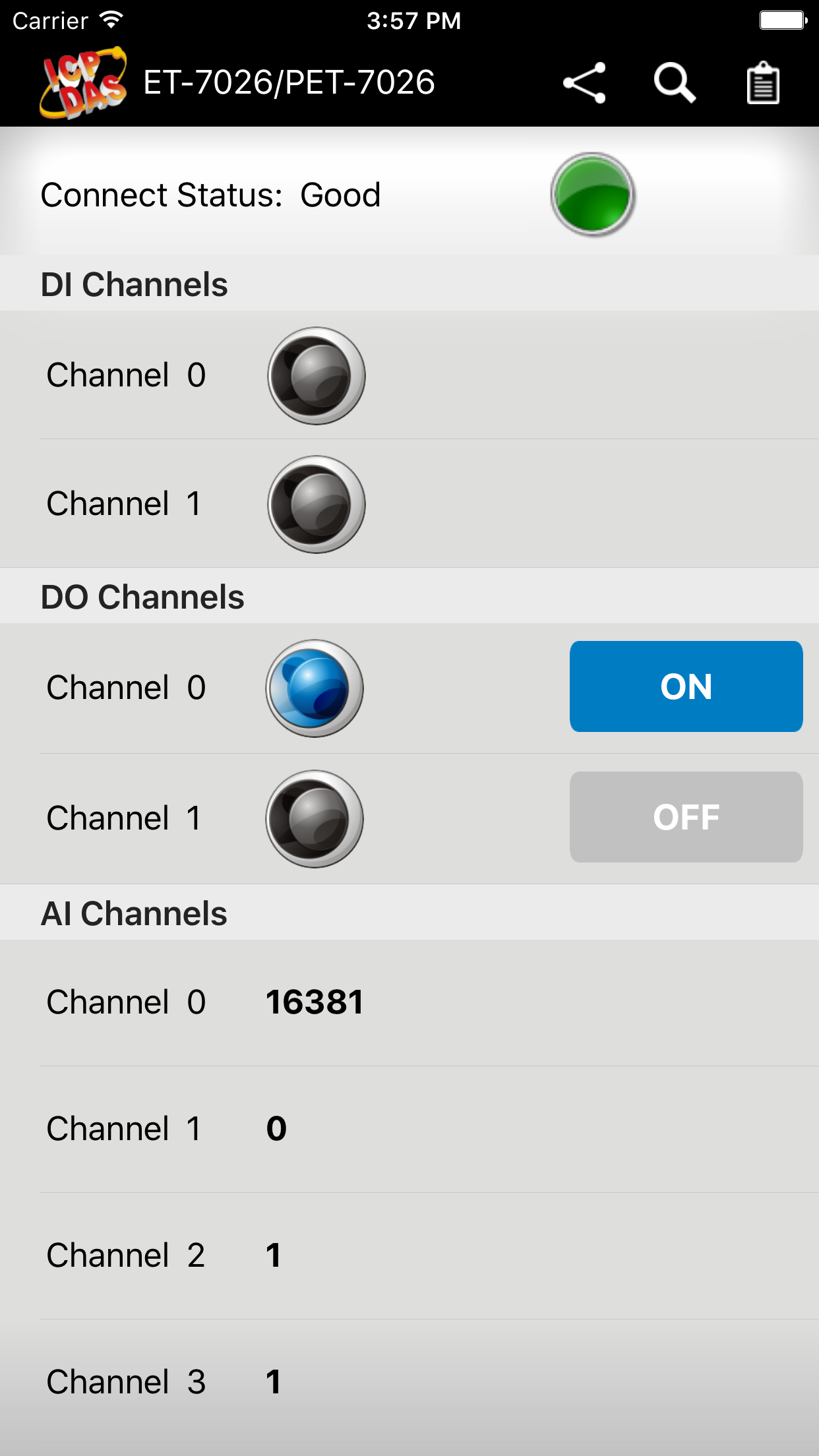 ET-7000: a Modbus TCP connect tool for the ET-7000/ PET-7000 serious modules of ICP DAS screenshot 3