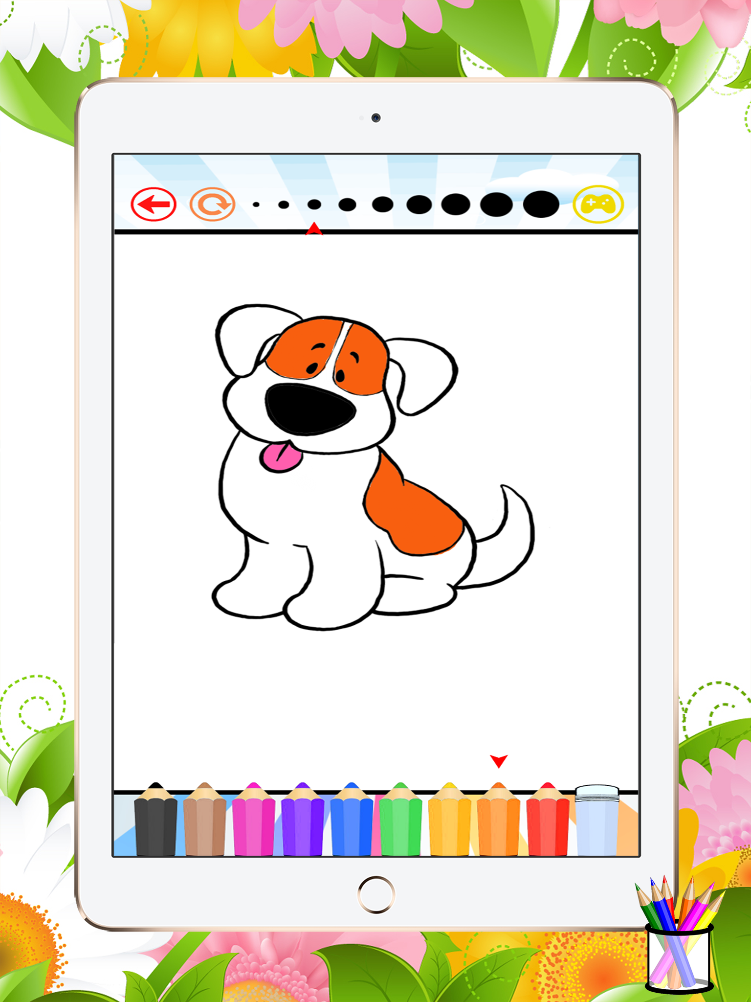 Cat&Dog Coloring Book-Learn Drawing and Painting For Kids