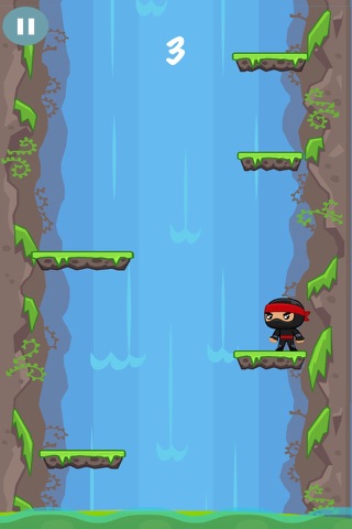 Jumping Ninja Jump Deluxe screenshot 2