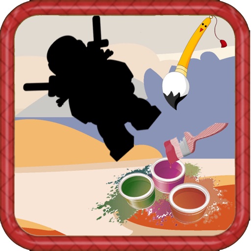 Color For Kids Game Lego Ninja Go Edition iOS App