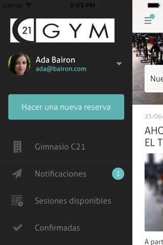 Gimnasio C21 screenshot 4