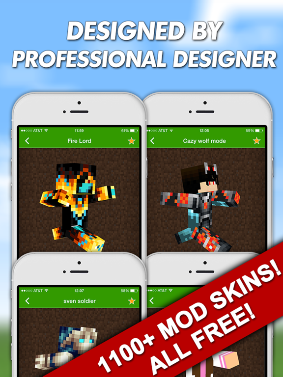Screenshot #4 pour Mod Skins for Minecraft PE (Pocket Edition) & Minecraft PC