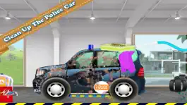 Game screenshot Police Car Wash & Design mod apk