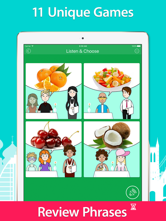 5000 Phrases - Learn American English for Free iPad screenshot 4 - Education app