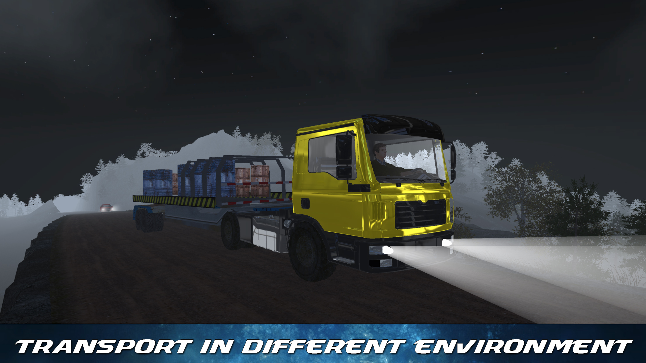 Off Road Trailer Truck Driver