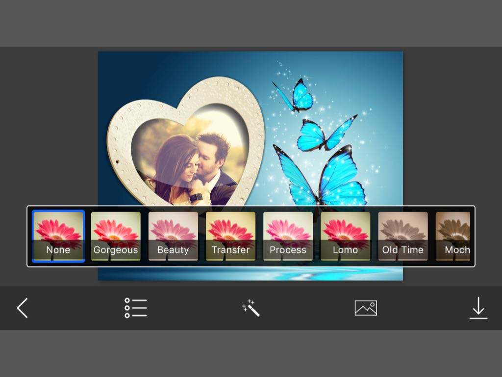 3D Butterfly Photo Frame - Photo Editor