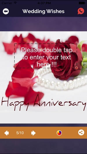 Wedding Anniversary Wishes :Create Ecards Add Text(圖4)-速報App