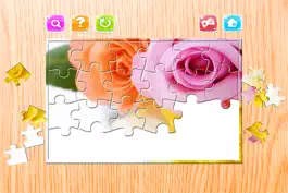 Game screenshot Flowers Puzzle for Adults Jigsaw Puzzles Game Free mod apk