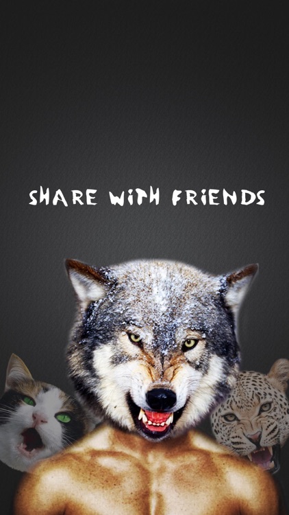 Animal Face Morph - Sticker Photo Editor to Blend Yr Skin with Wild Effects screenshot-4