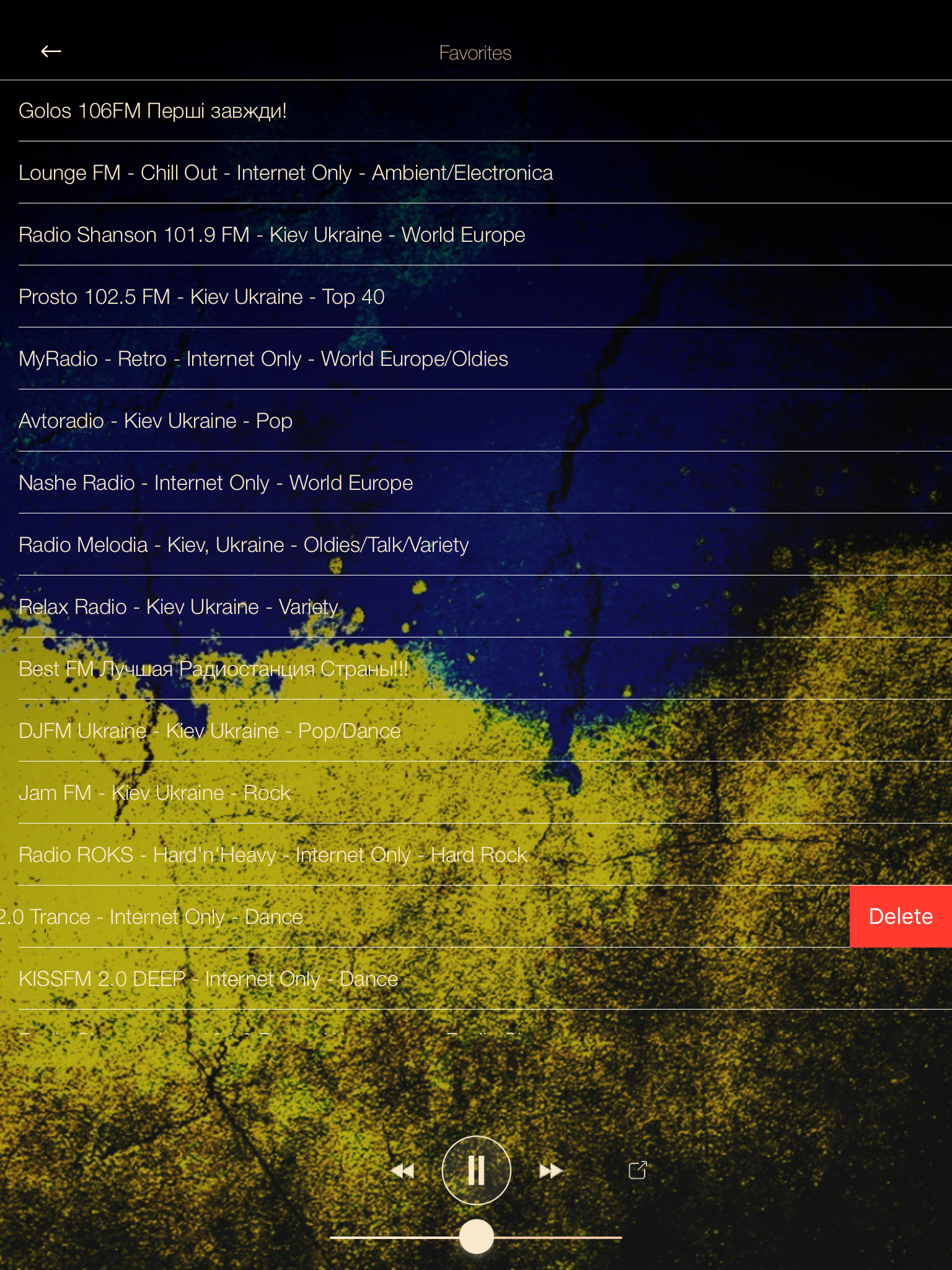 Ukrainian MUSIC Online Radio screenshot 8