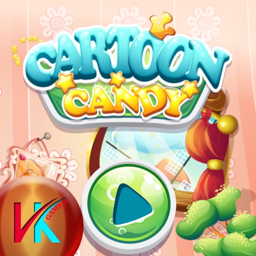 Candy Cartoon Match 3 - Puzzle icon