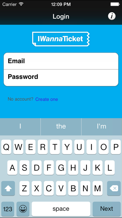 Screenshot #1 pour iwannaticket ticket scanner