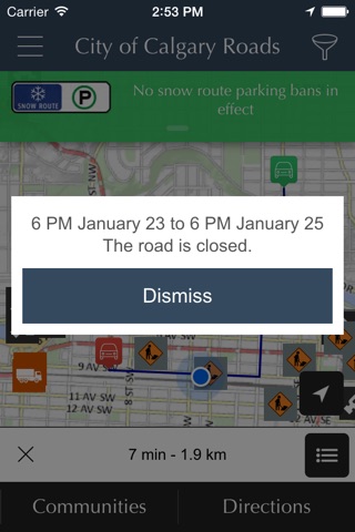 City of Calgary Roads screenshot 3