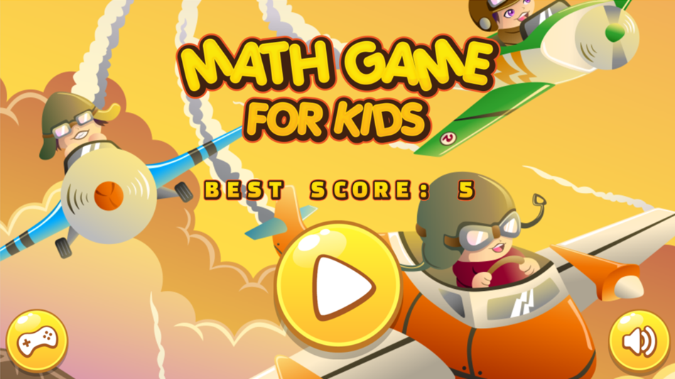 #1. Math Game For Kids - Mental Arithmetic, Quick Math (iOS) 由: Pruettanon Rattanalaoo