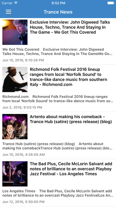 Trance Music Free - Discover New Dance Music via Radio, DJ Updates & Videosのおすすめ画像4