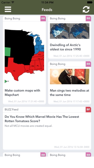 Screenshot #2 pour Article Reader - All Your Favorite Articles, Web & Blog Feed in One Place