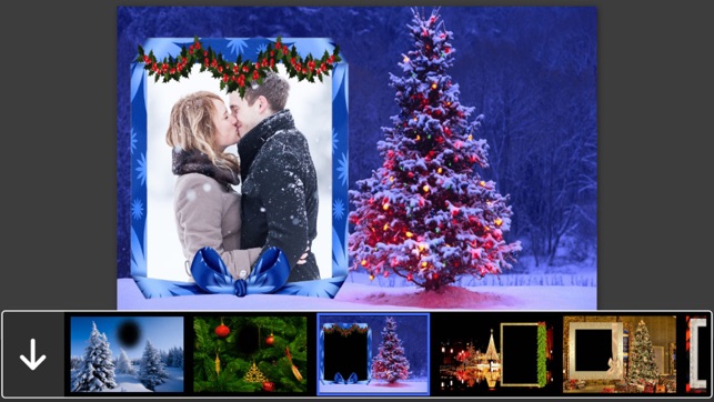 New Year Christmas Photo Frames - Elegant Photo frame for yo(圖1)-速報App