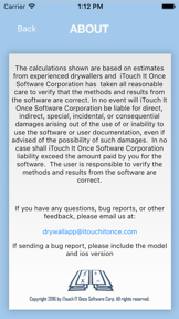 Drywall Calculator Lite screenshot