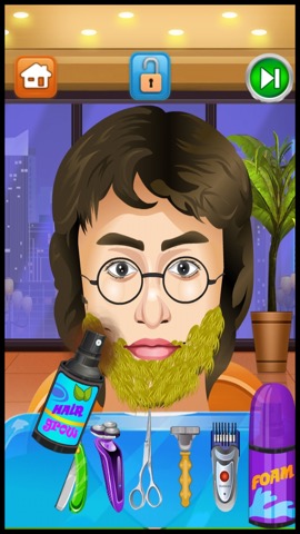 Celebrity Shave Beard Makeover Salon & Spa - hair doctor girls games for kidsのおすすめ画像3
